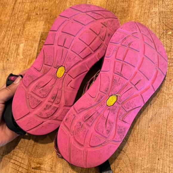 Chaco Women's Sandals with Pink and Purple Straps - Picture 4 of 4